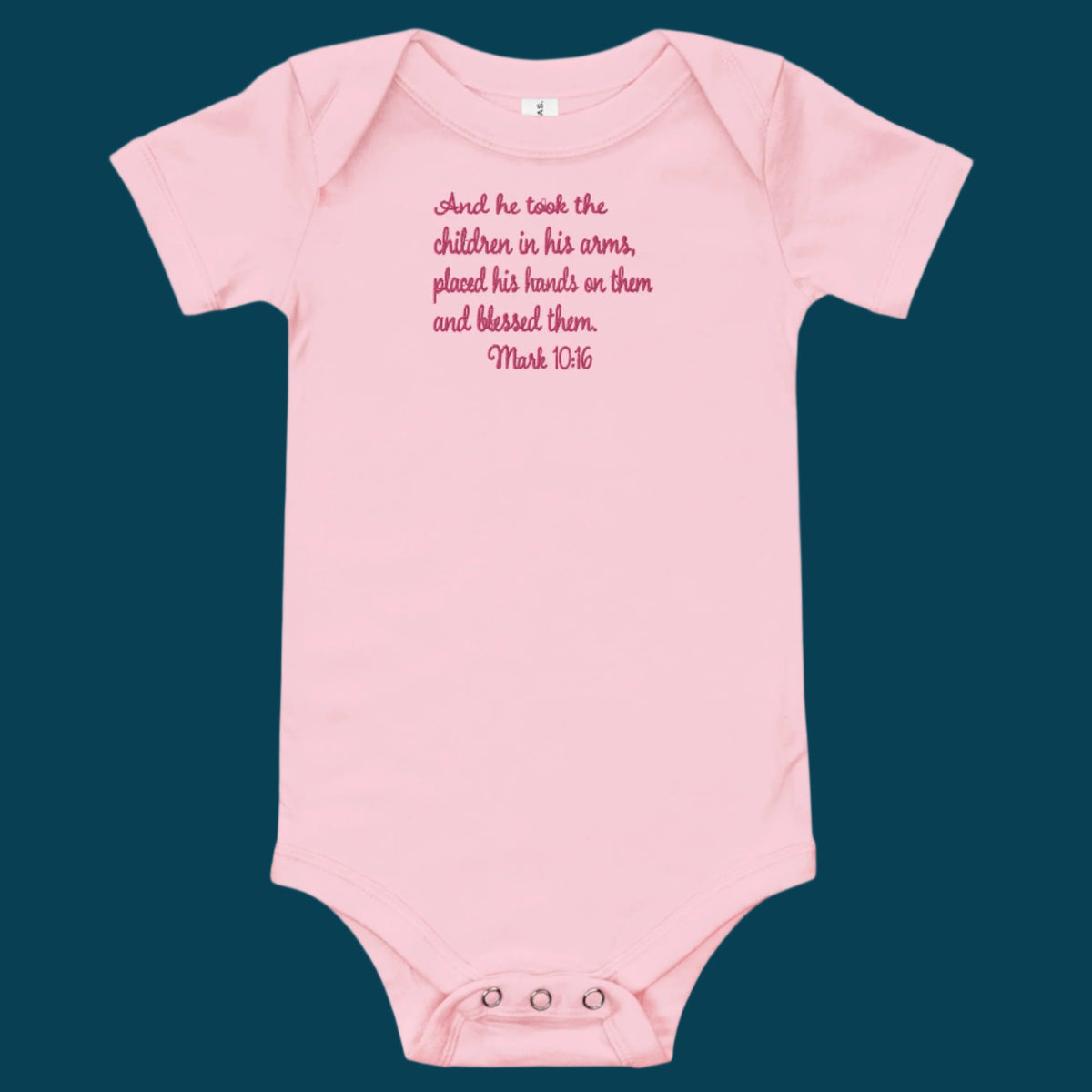 bible Baby short sleeve one piece
