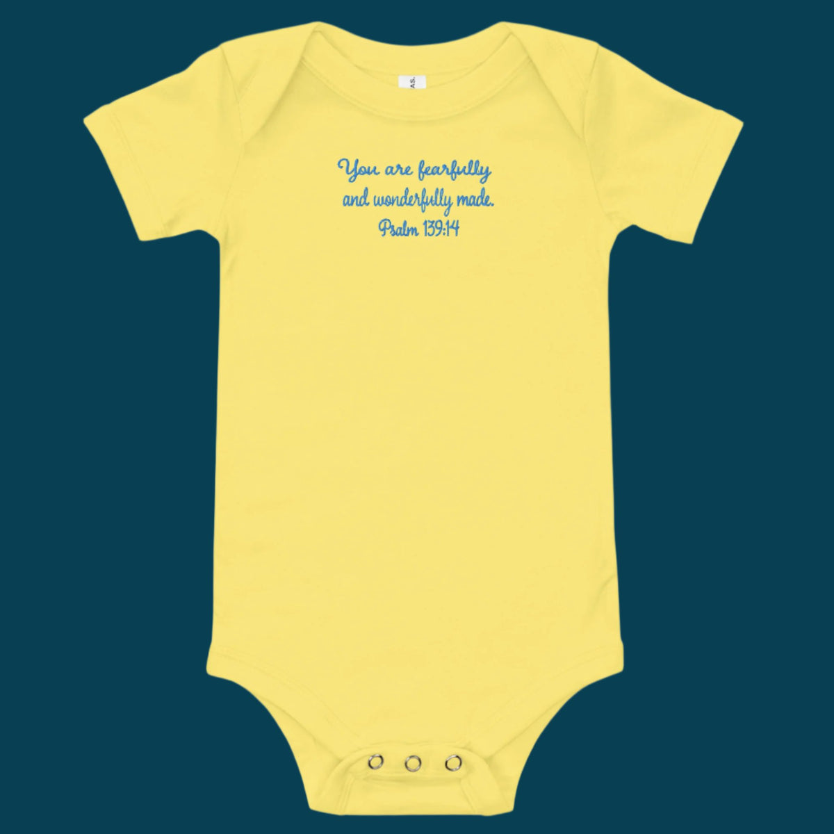 bible Baby short sleeve one piece
